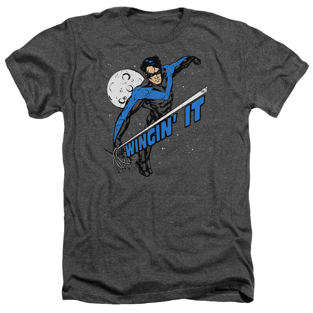 Adult Regular Fit Heather Short Sleeve