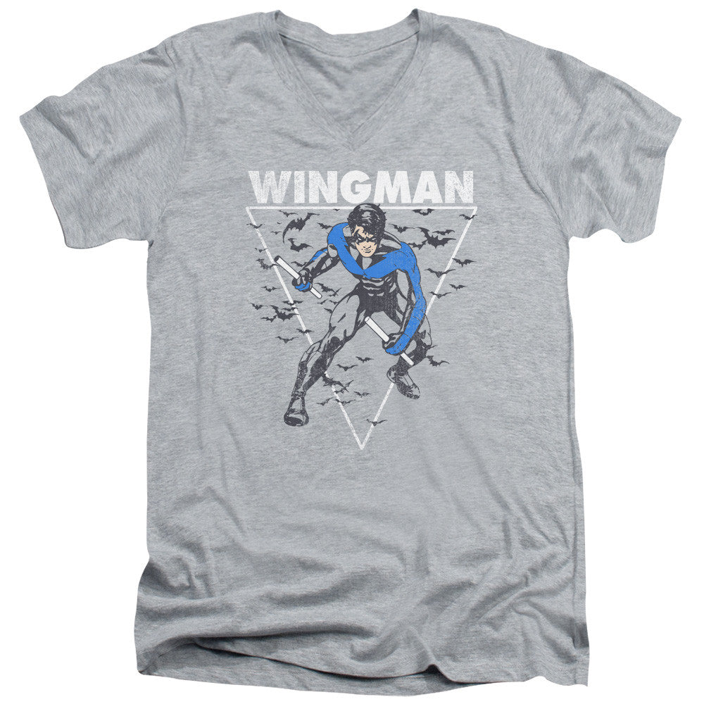 Adult Slim Fit V Neck