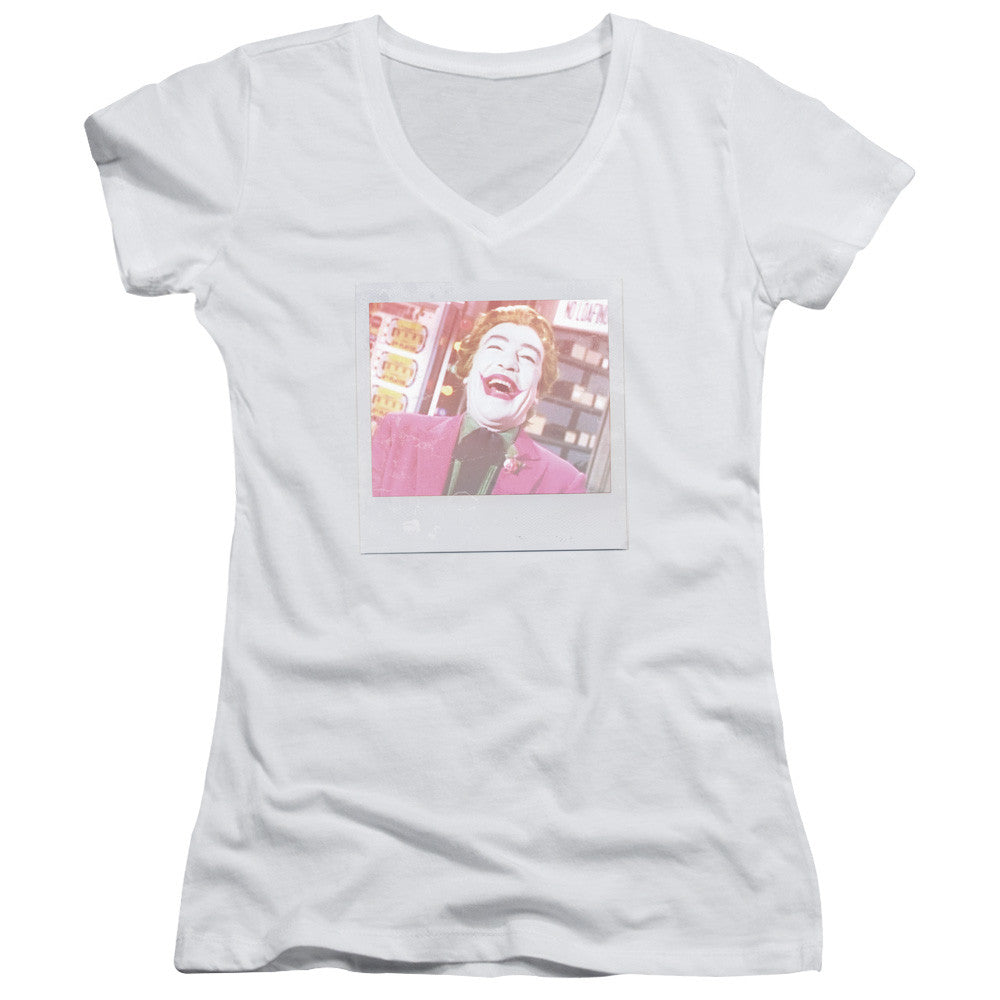 Juniors Sheer Cap Sleeve V-Neck