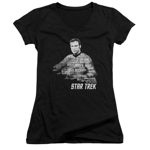 Juniors Sheer Cap Sleeve V-Neck