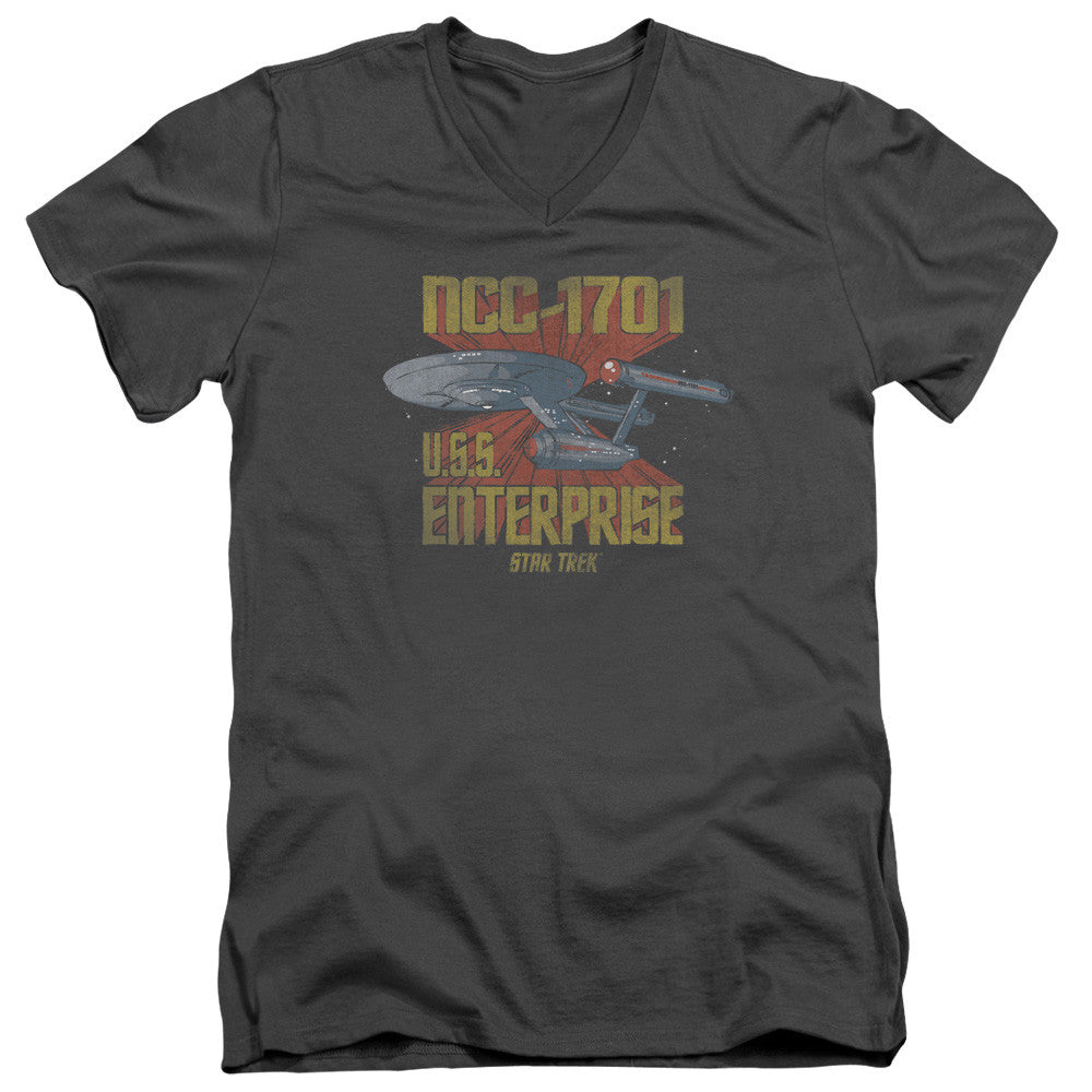 Adult Slim Fit V Neck