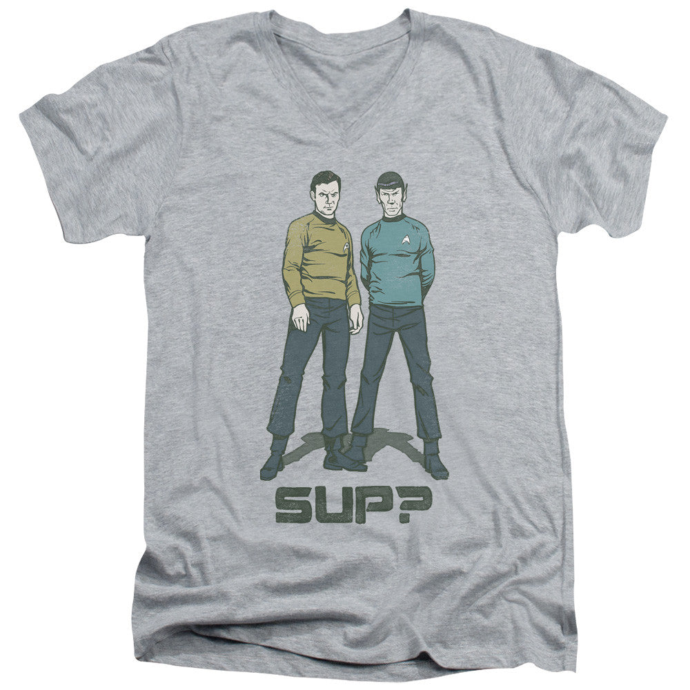 Adult Slim Fit V Neck