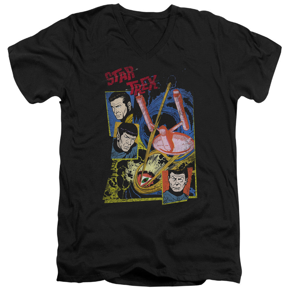 Adult Slim Fit V Neck