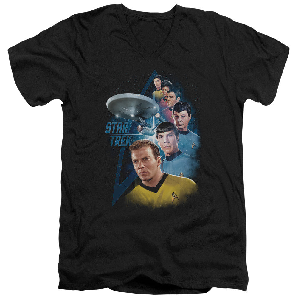 Adult Slim Fit V Neck