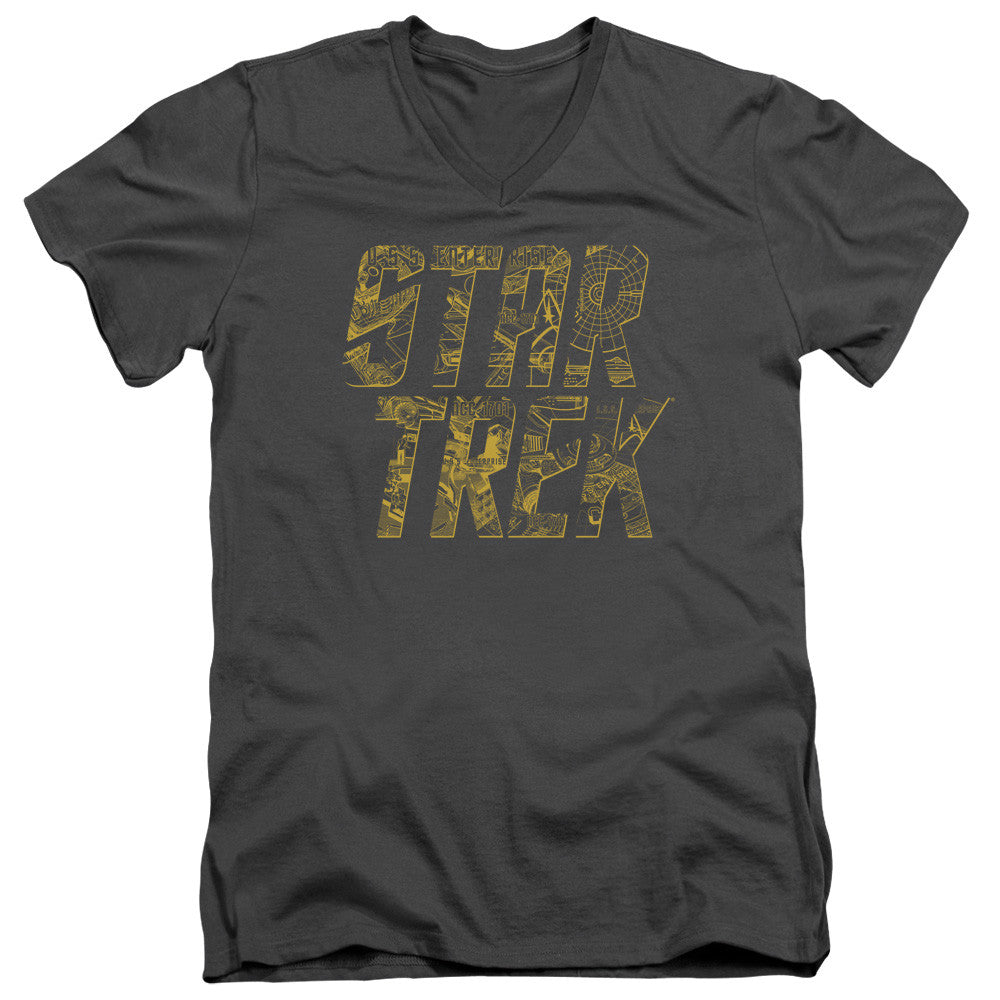 Adult Slim Fit V Neck