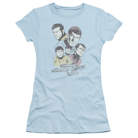 Juniors Sheer Cap Sleeve