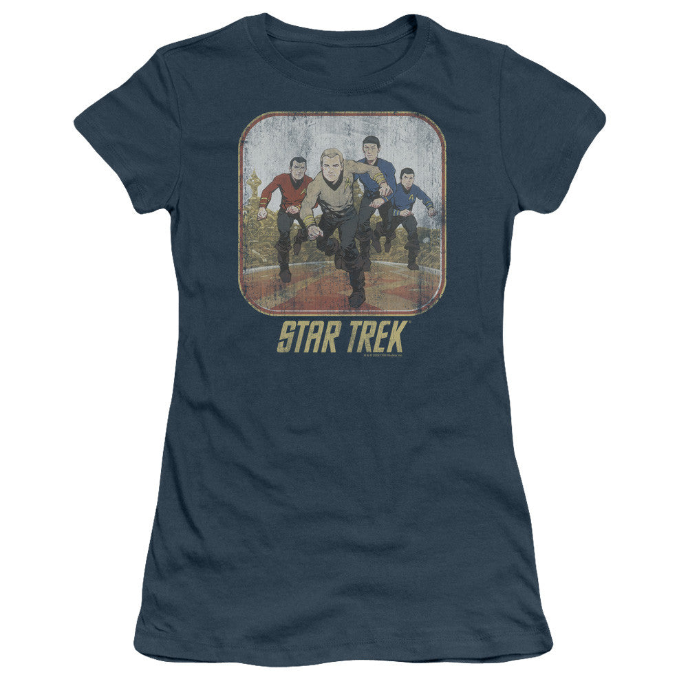 Juniors Sheer Cap Sleeve