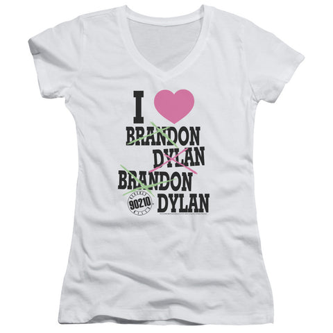 Juniors Sheer Cap Sleeve V-Neck