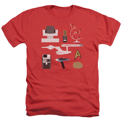 Adult Regular Fit Heather Short Sleeve