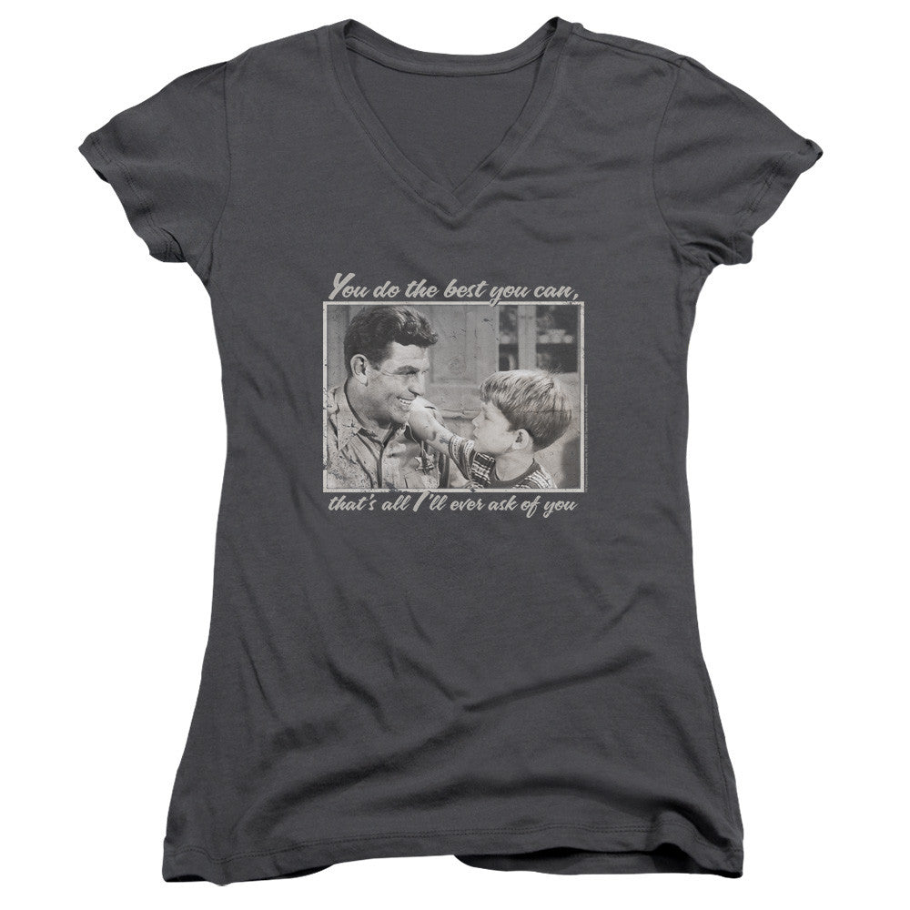 Juniors Sheer Cap Sleeve V-Neck