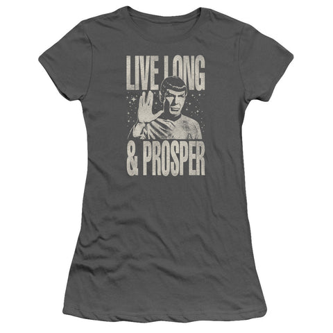 Juniors Sheer Cap Sleeve