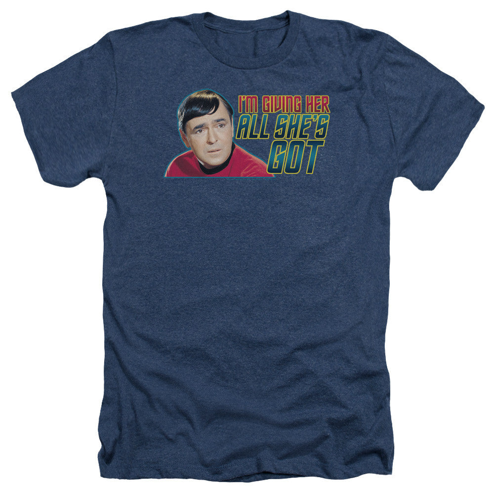 Adult Regular Fit Heather Short Sleeve