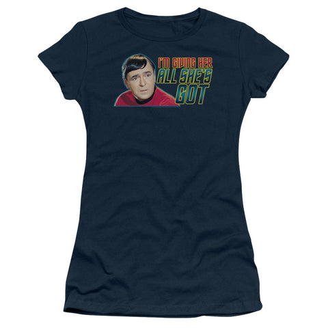 Juniors Sheer Cap Sleeve