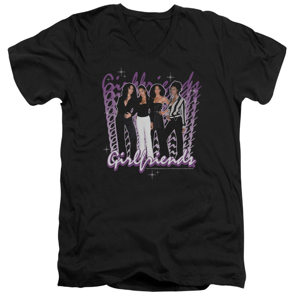 Adult Slim Fit V Neck
