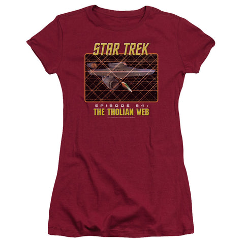 Juniors Sheer Cap Sleeve