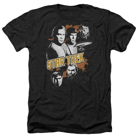 Adult Regular Fit Heather Short Sleeve