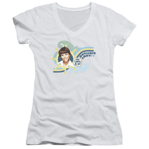 Juniors Sheer Cap Sleeve V-Neck