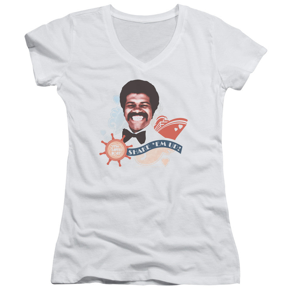 Juniors Sheer Cap Sleeve V-Neck