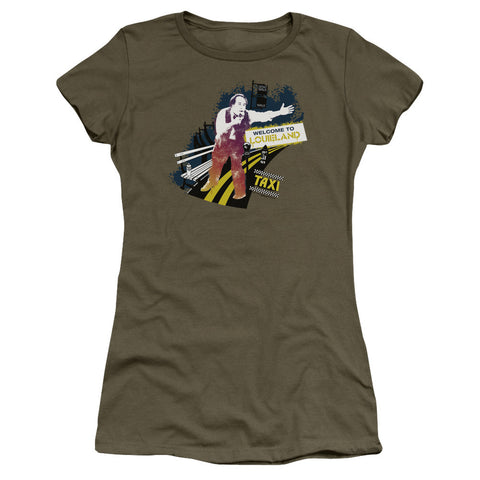 Juniors Sheer Cap Sleeve