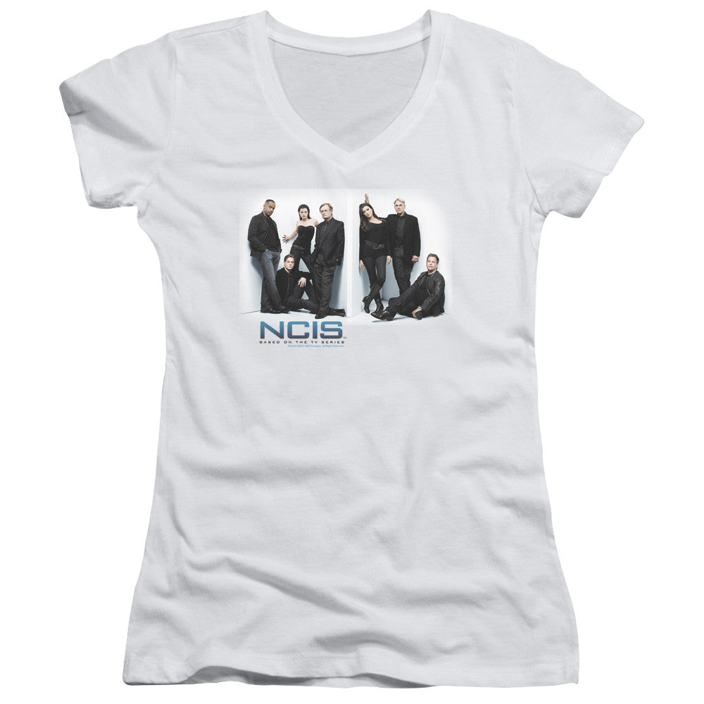 Juniors Sheer Cap Sleeve V-Neck