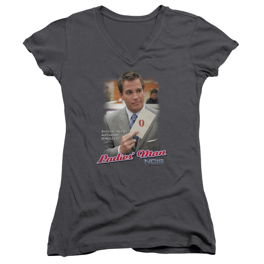 Juniors Sheer Cap Sleeve V-Neck