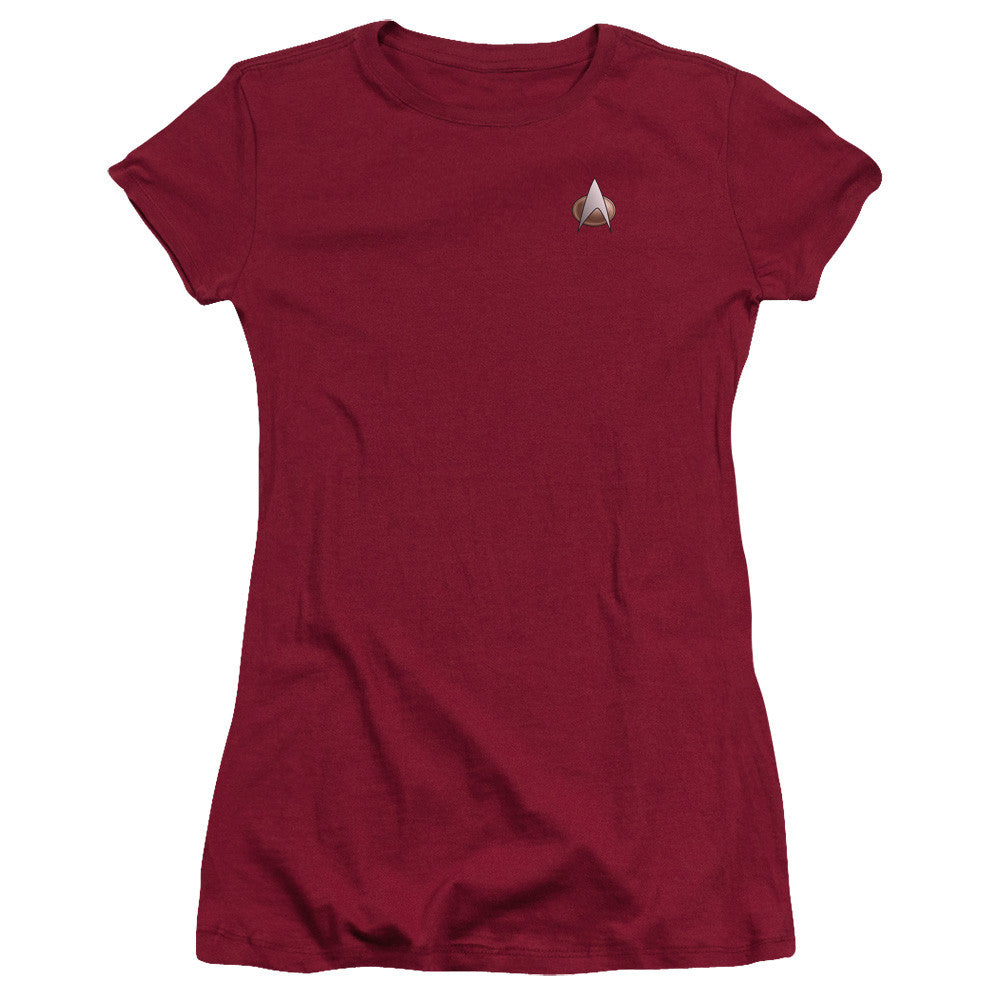 Juniors Sheer Cap Sleeve