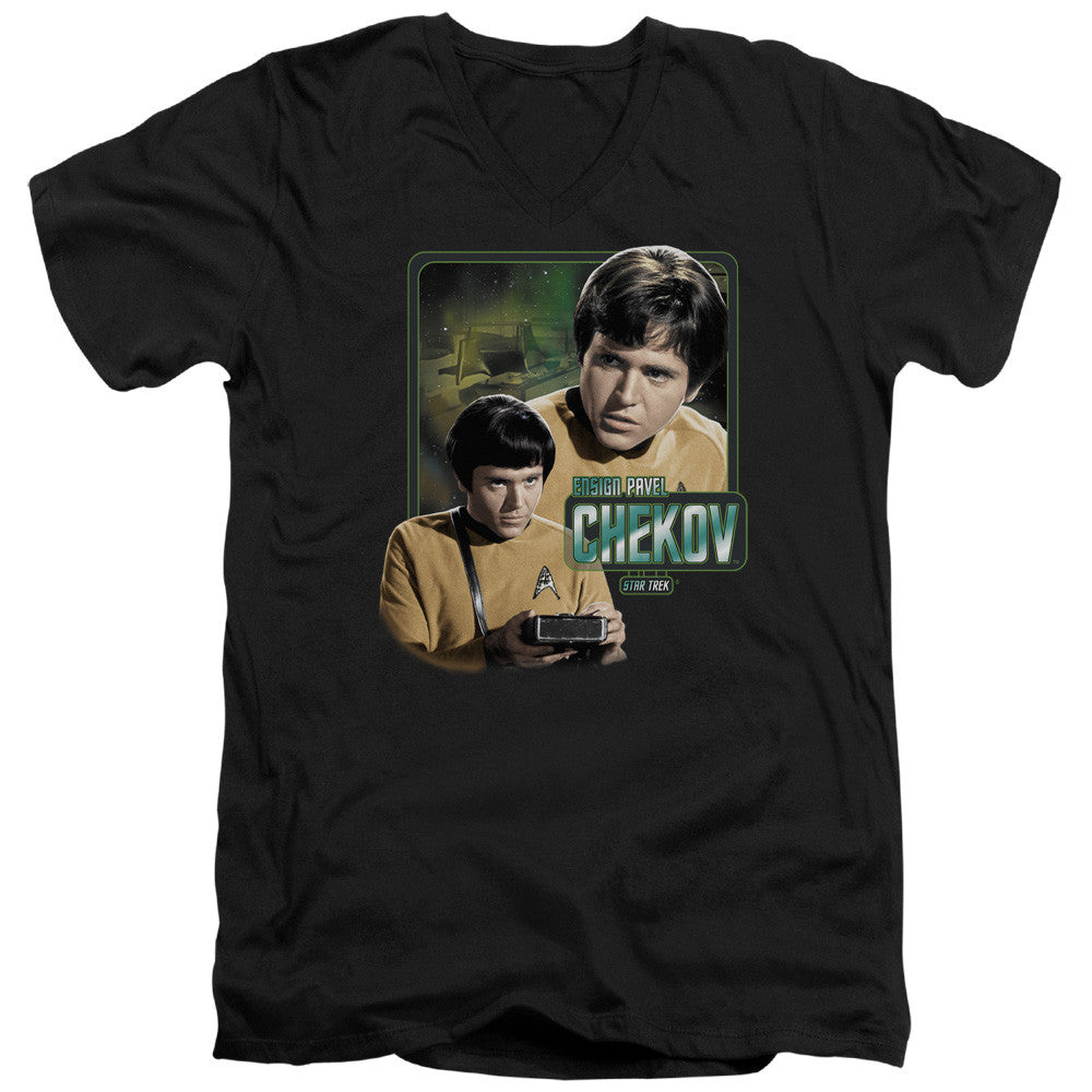 Adult Slim Fit V Neck
