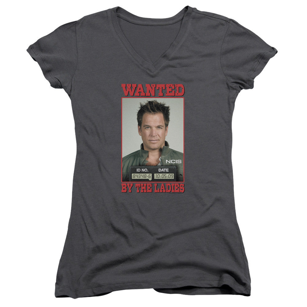 Juniors Sheer Cap Sleeve V-Neck