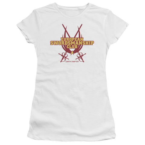 Juniors Sheer Cap Sleeve