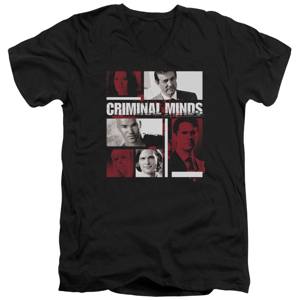 Adult Slim Fit V Neck