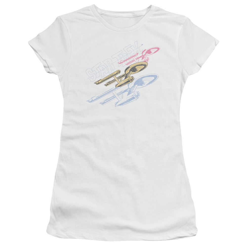 Juniors Sheer Cap Sleeve