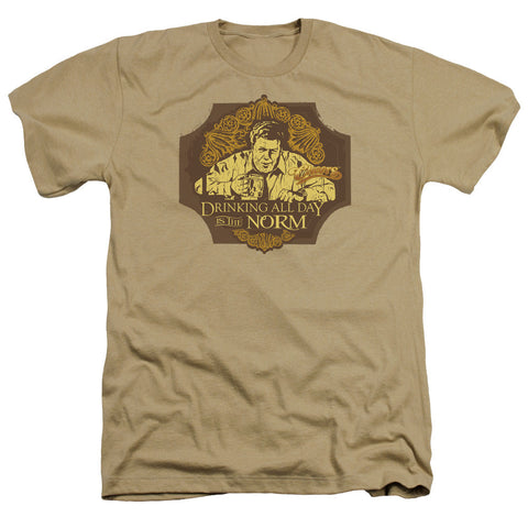 Adult Regular Fit Heather Short Sleeve