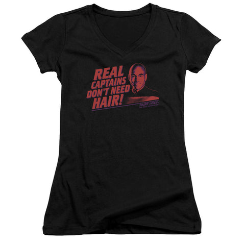 Juniors Sheer Cap Sleeve V-Neck