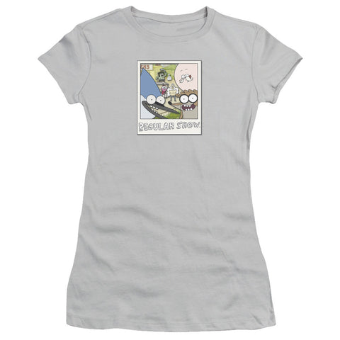 Juniors Sheer Cap Sleeve