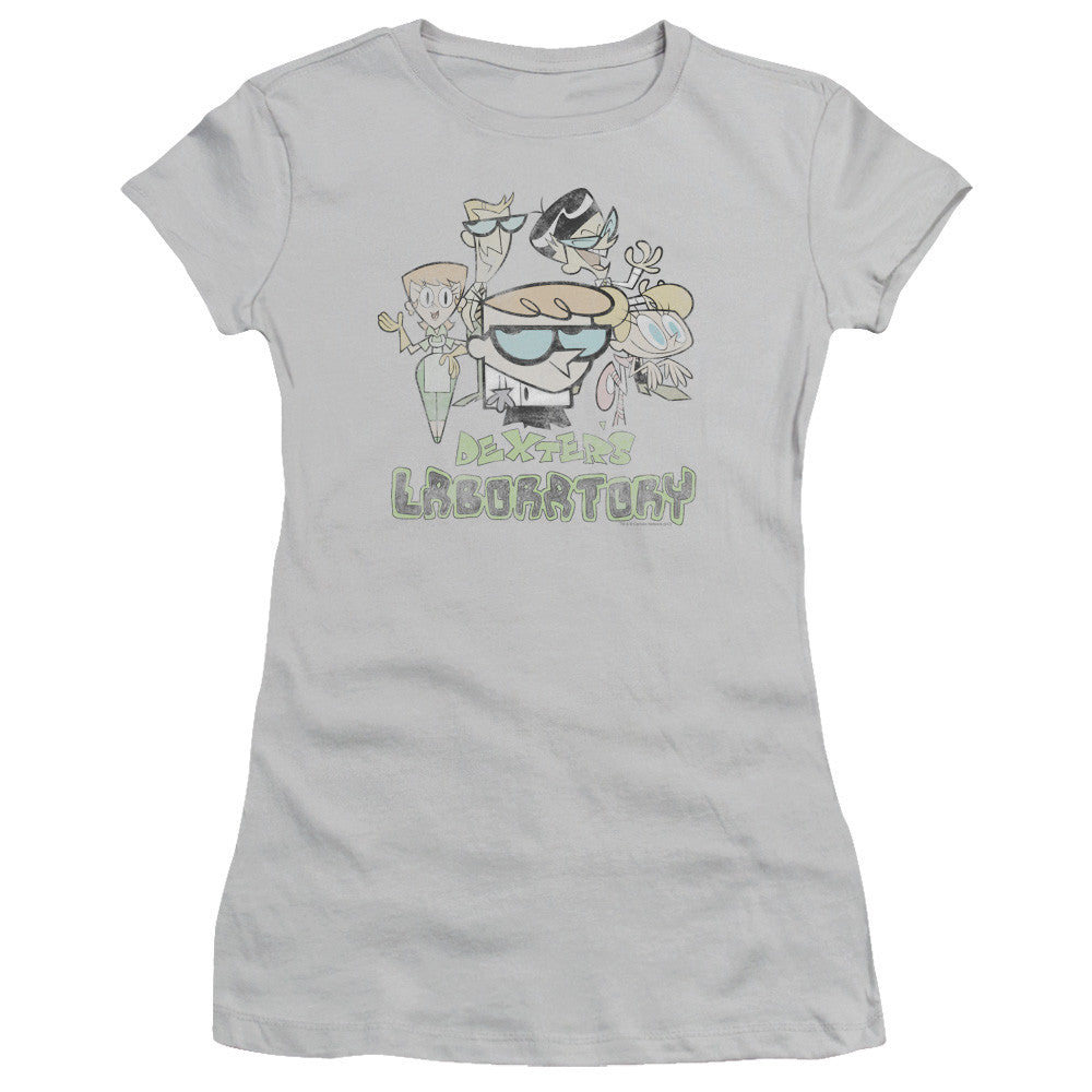 Juniors Sheer Cap Sleeve