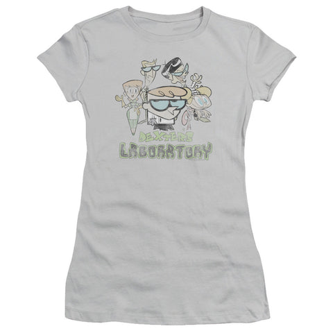 Juniors Sheer Cap Sleeve