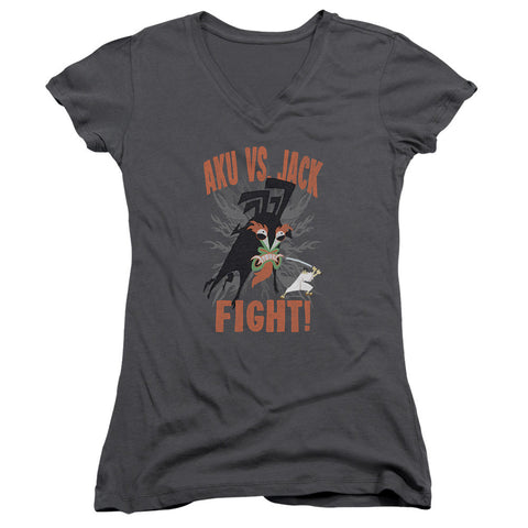 Juniors Sheer Cap Sleeve V-Neck