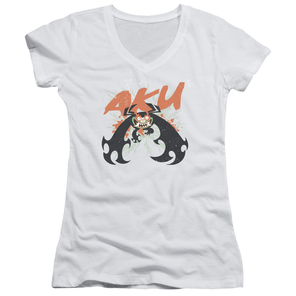 Juniors Sheer Cap Sleeve V-Neck