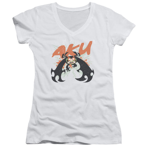 Juniors Sheer Cap Sleeve V-Neck