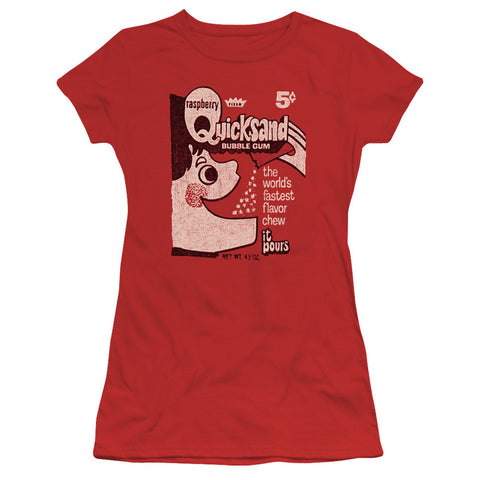 Juniors Sheer Cap Sleeve