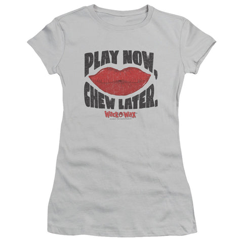 Juniors Sheer Cap Sleeve