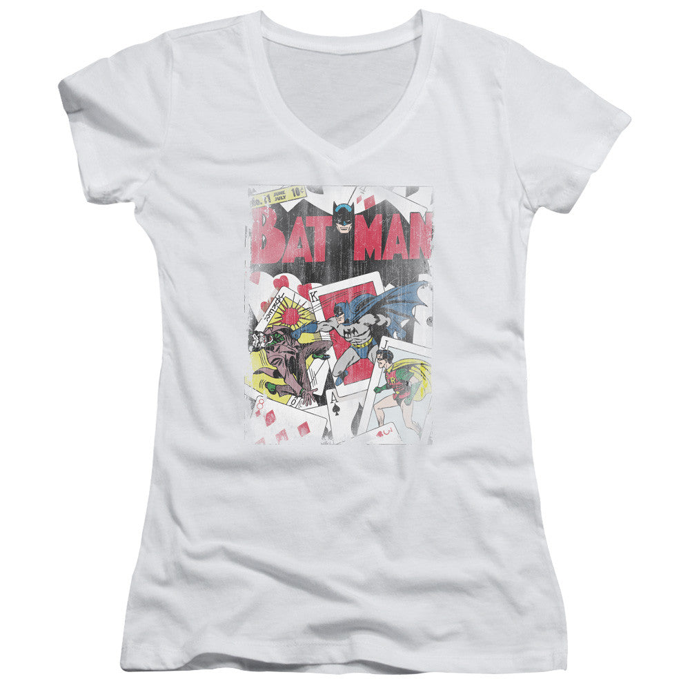 Juniors Sheer Cap Sleeve V-Neck