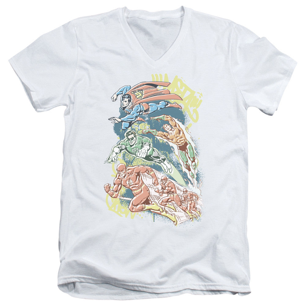 Adult Slim Fit V Neck