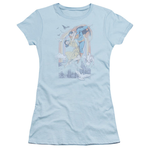 Juniors Sheer Cap Sleeve