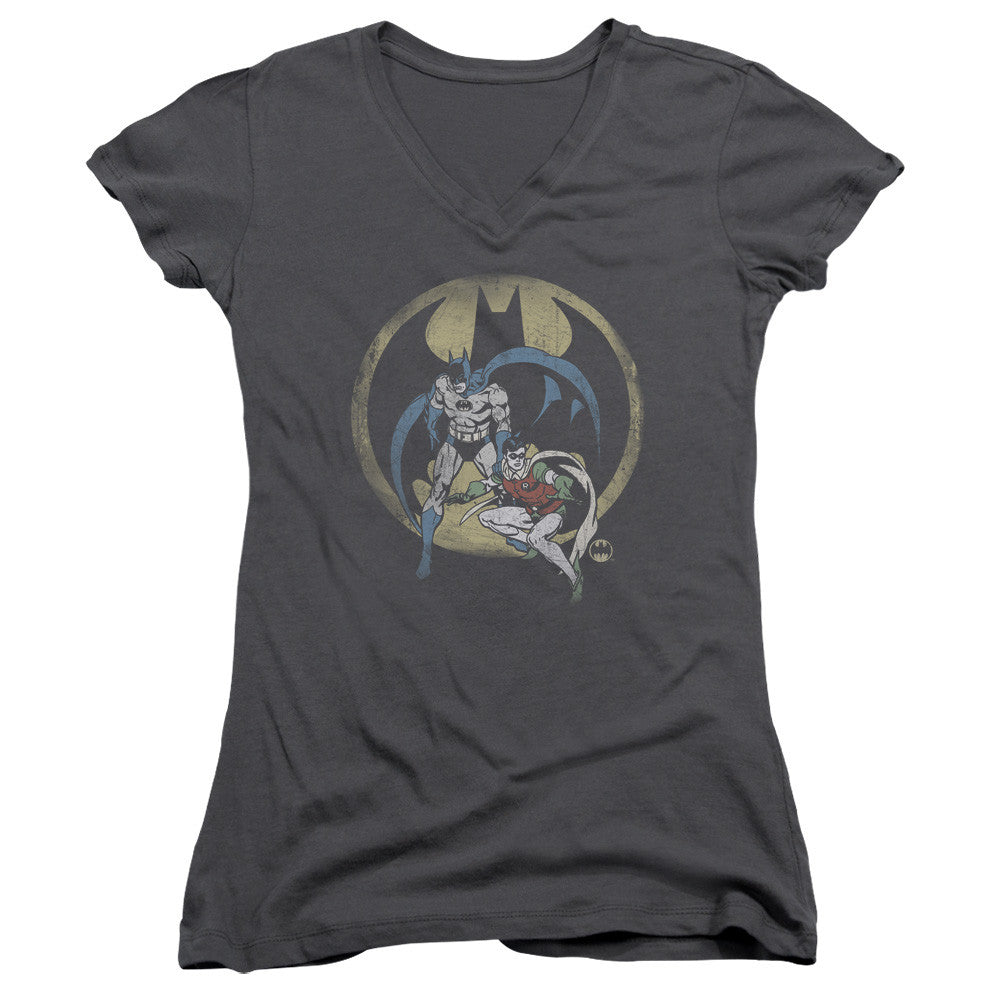 Juniors Sheer Cap Sleeve V-Neck