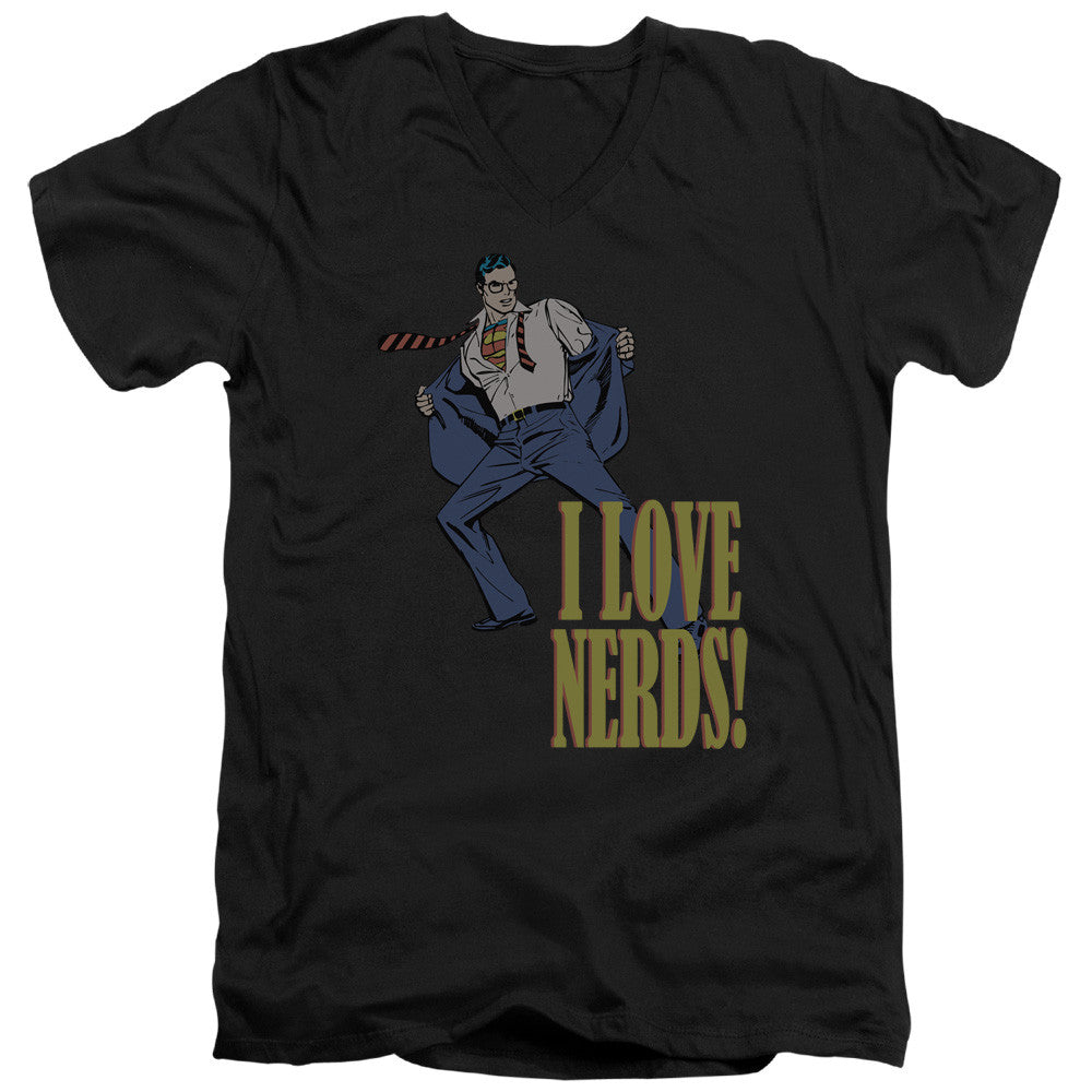 Adult Slim Fit V Neck