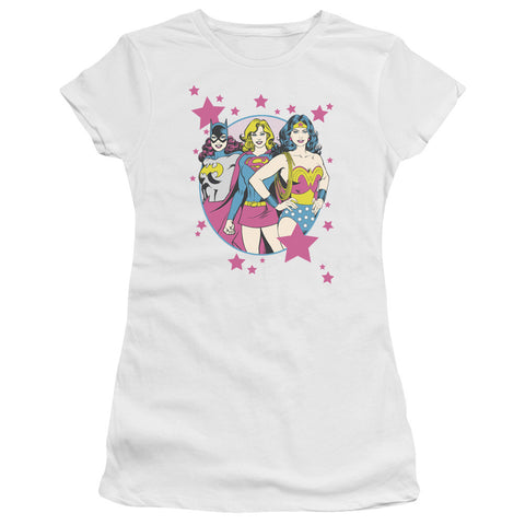 Juniors Sheer Cap Sleeve