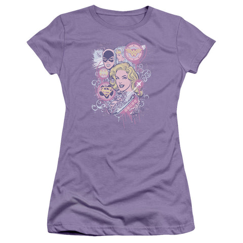 Juniors Sheer Cap Sleeve