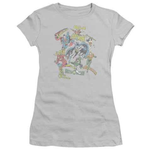 Juniors Sheer Cap Sleeve