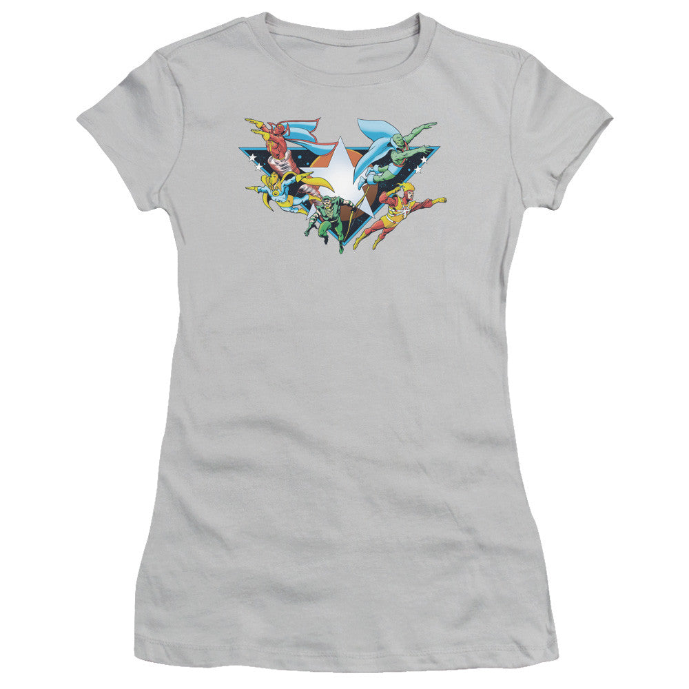 Juniors Sheer Cap Sleeve